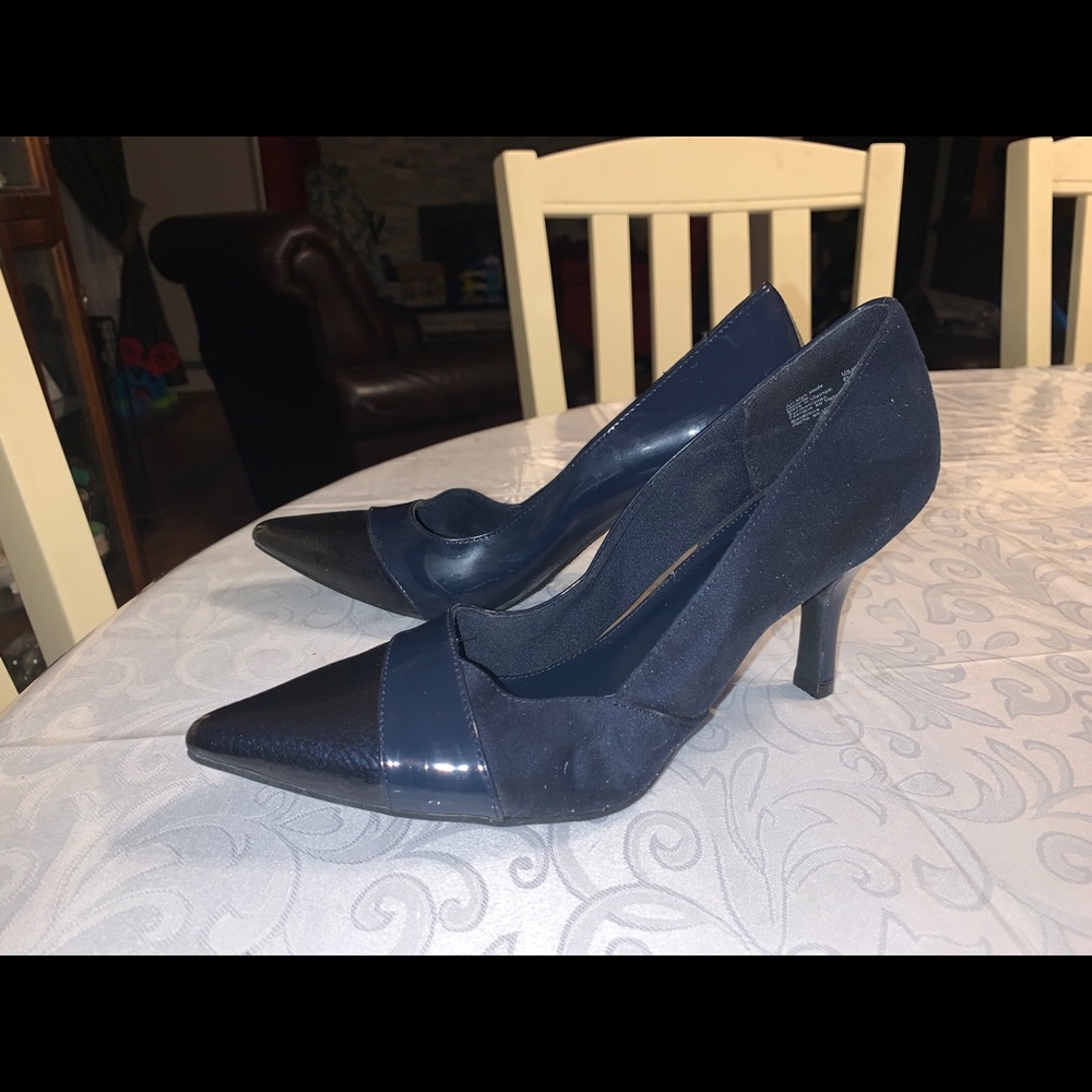Fioni Blue high heels